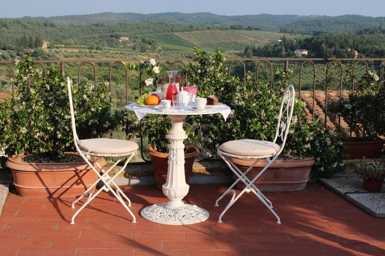 Le Terrazze Del Chianti B&B Residenza D'Epoca E Di Charme San Donato in Poggio Екстер'єр фото