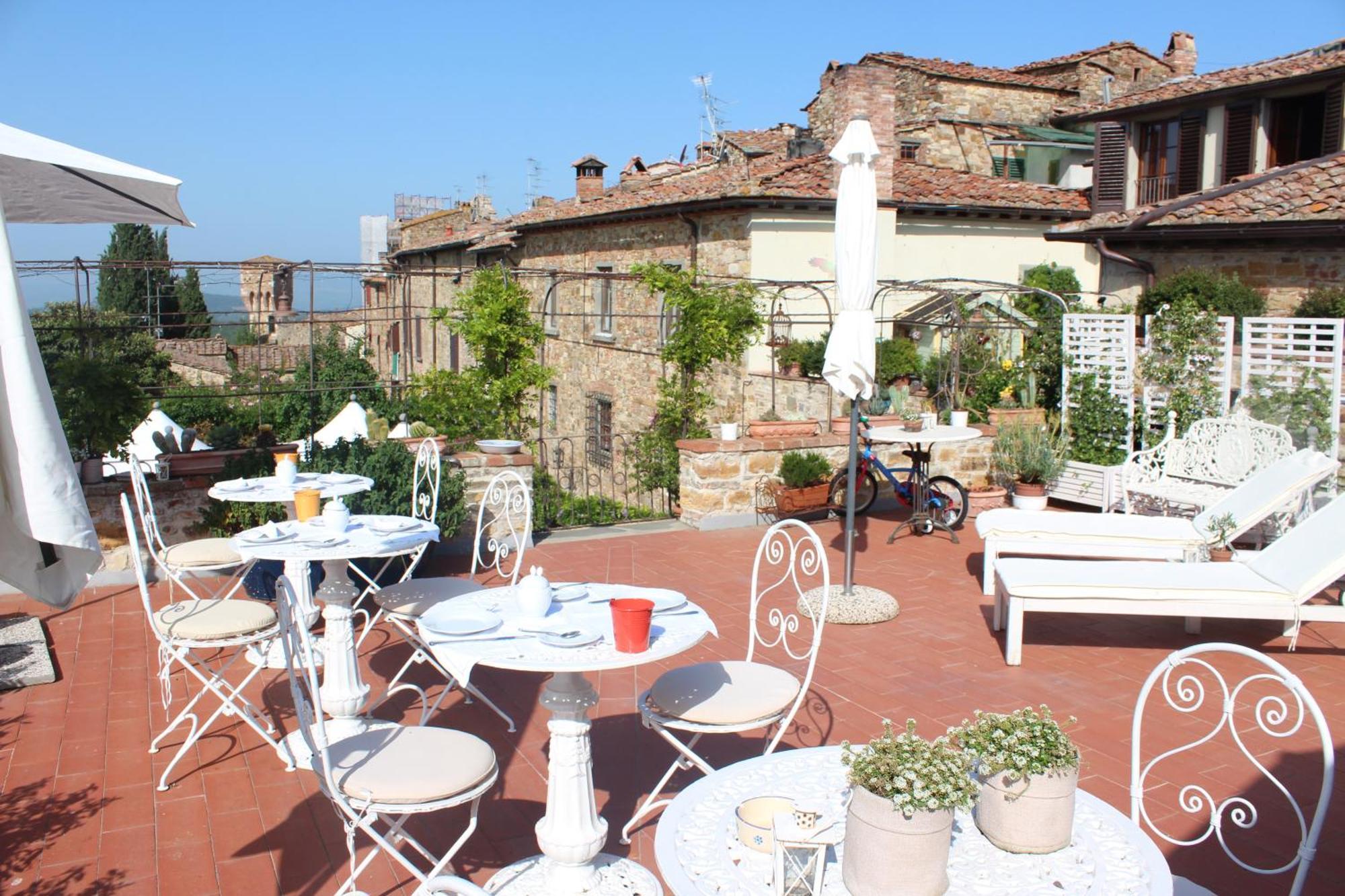 Le Terrazze Del Chianti B&B Residenza D'Epoca E Di Charme San Donato in Poggio Екстер'єр фото