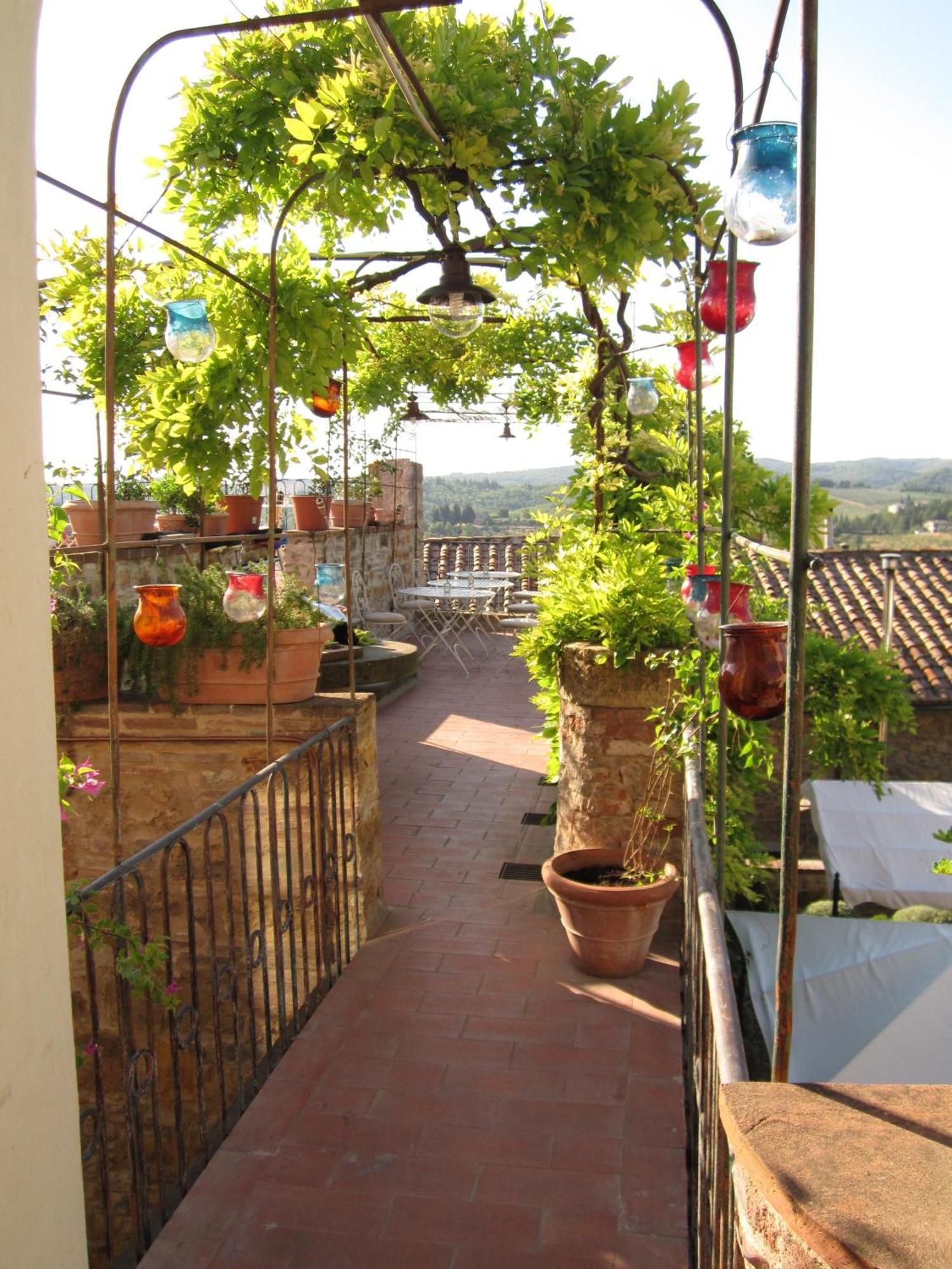 Le Terrazze Del Chianti B&B Residenza D'Epoca E Di Charme San Donato in Poggio Екстер'єр фото