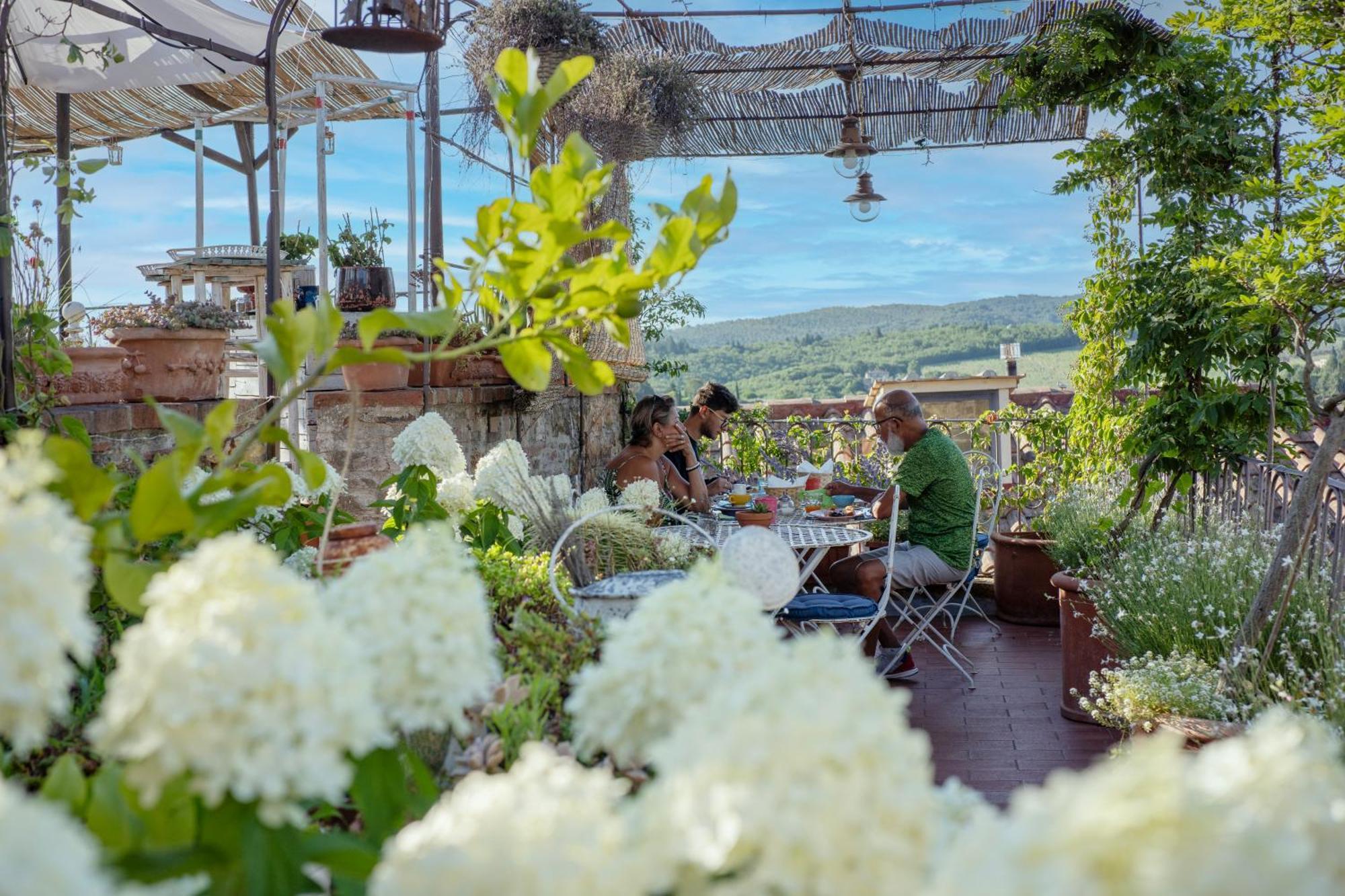 Le Terrazze Del Chianti B&B Residenza D'Epoca E Di Charme San Donato in Poggio Екстер'єр фото