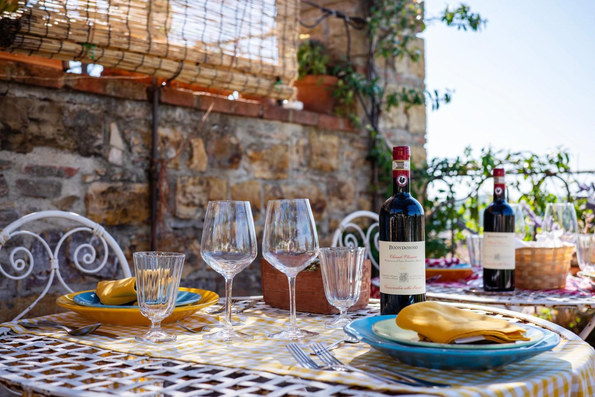 Le Terrazze Del Chianti B&B Residenza D'Epoca E Di Charme San Donato in Poggio Екстер'єр фото