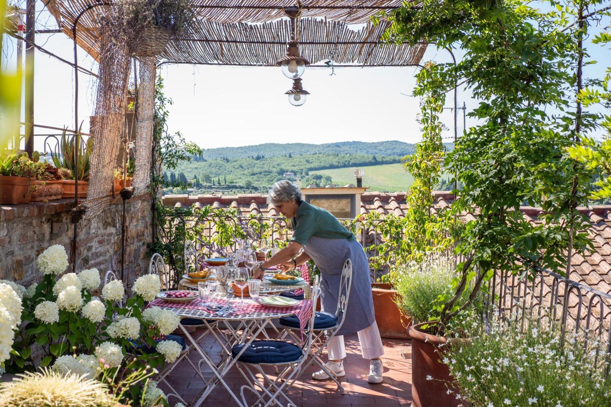 Le Terrazze Del Chianti B&B Residenza D'Epoca E Di Charme San Donato in Poggio Екстер'єр фото